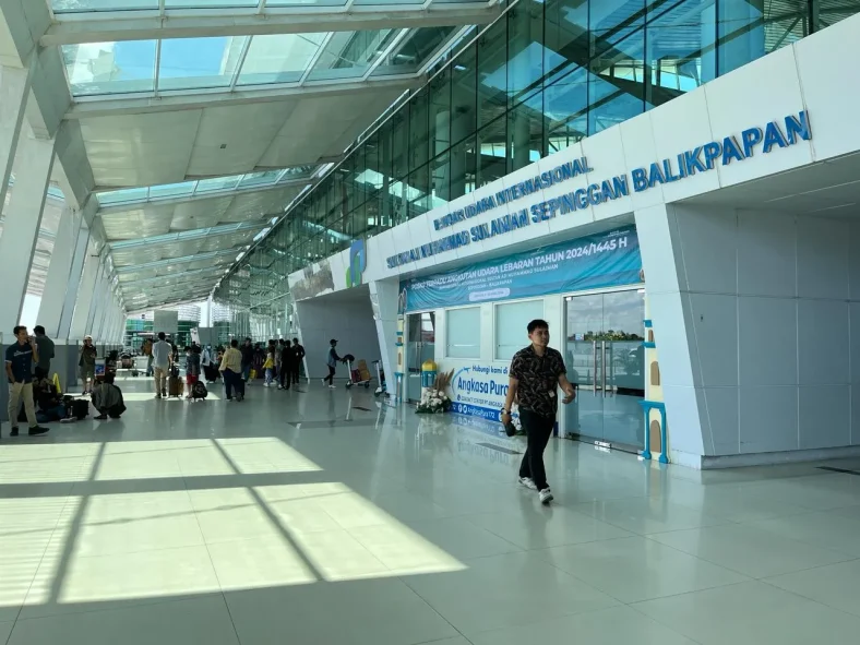 Bandara Sepinggan di Balikpapan